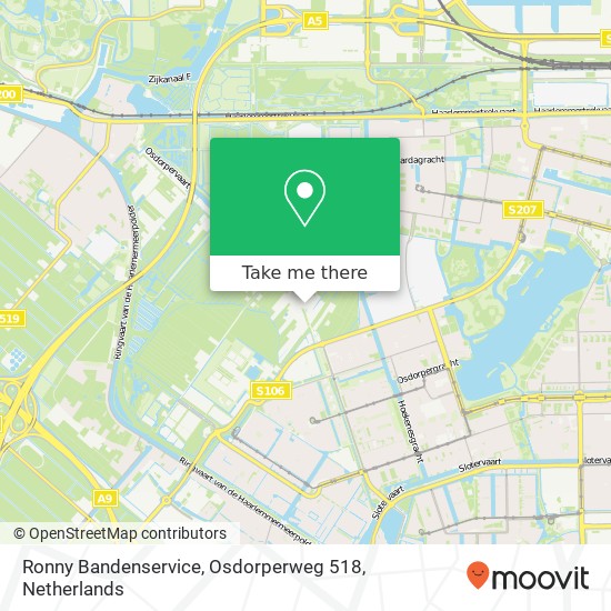 Ronny Bandenservice, Osdorperweg 518 map