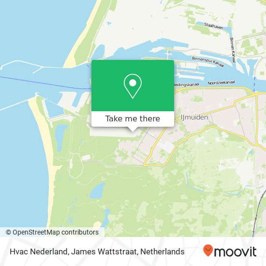 Hvac Nederland, James Wattstraat map