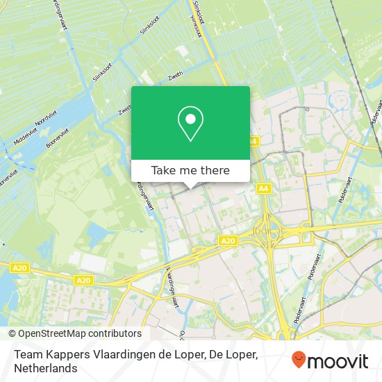 Team Kappers Vlaardingen de Loper, De Loper Karte