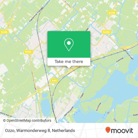 Ozzo, Warmonderweg 8 map