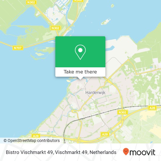 Bistro Vischmarkt 49, Vischmarkt 49 map