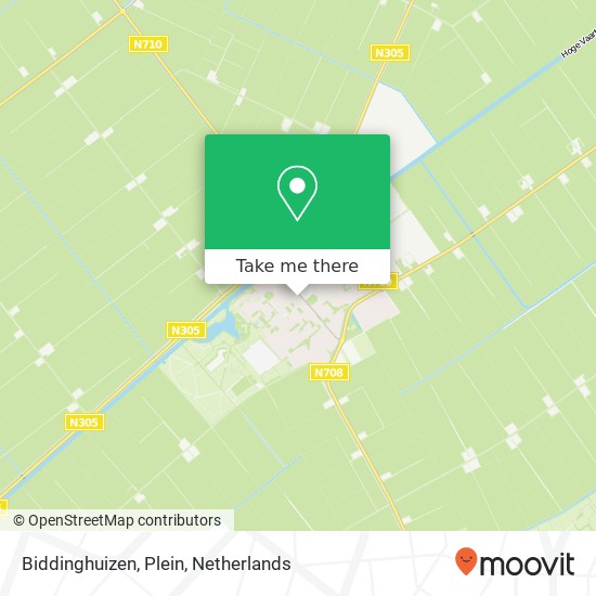 Biddinghuizen, Plein map