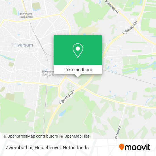 Zwembad bij Heideheuvel map