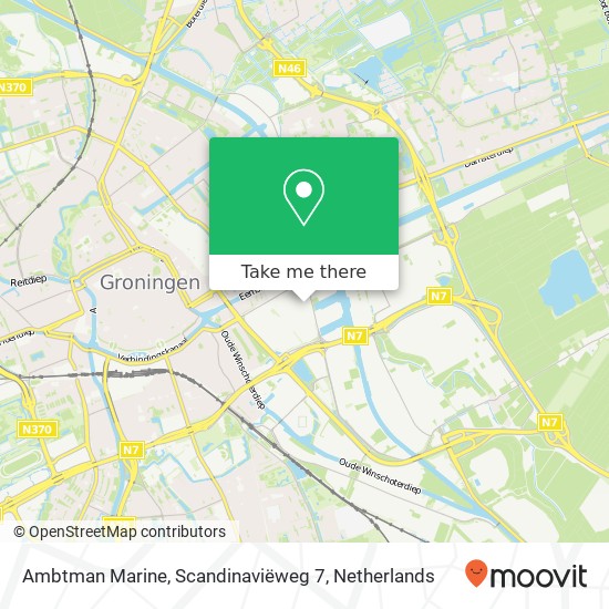 Ambtman Marine, Scandinaviëweg 7 map