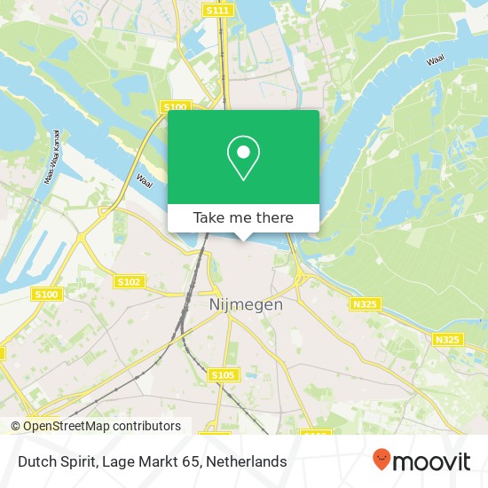 Dutch Spirit, Lage Markt 65 map