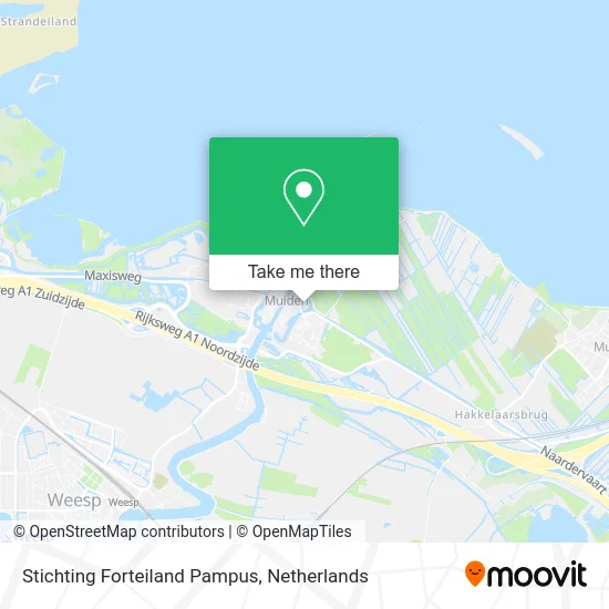 Stichting Forteiland Pampus map