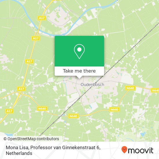 Mona Lisa, Professor van Ginnekenstraat 6 map