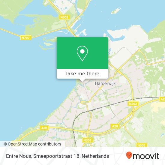 Entre Nous, Smeepoortstraat 18 map