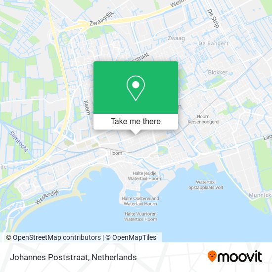 Johannes Poststraat map