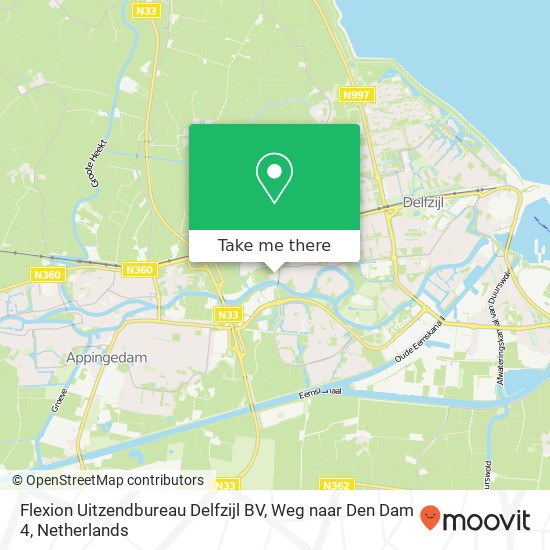 Flexion Uitzendbureau Delfzijl BV, Weg naar Den Dam 4 map