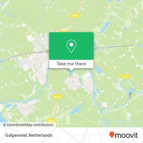 Galgenwiel map