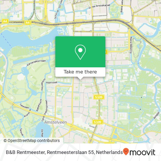 B&B Rentmeester, Rentmeesterslaan 55 map