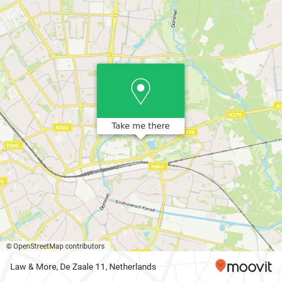 Law & More, De Zaale 11 map