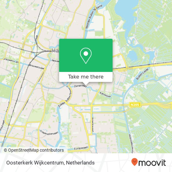 Oosterkerk Wijkcentrum map