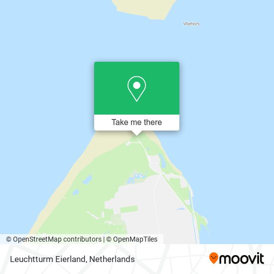 Leuchtturm Eierland map