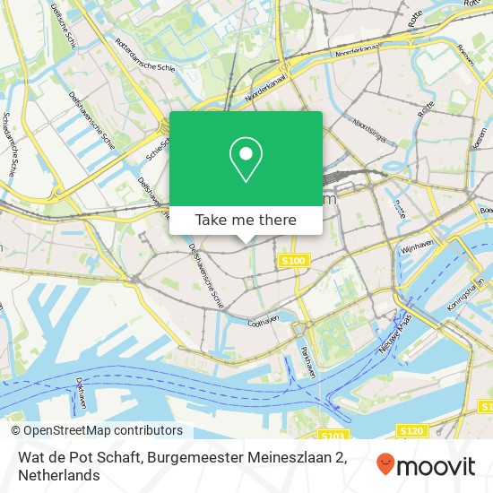 Wat de Pot Schaft, Burgemeester Meineszlaan 2 map