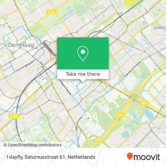 1dayfly, Saturnusstraat 61 map