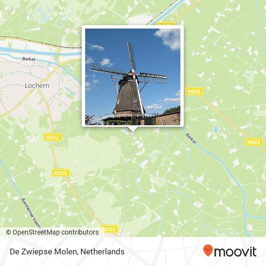 De Zwiepse Molen map