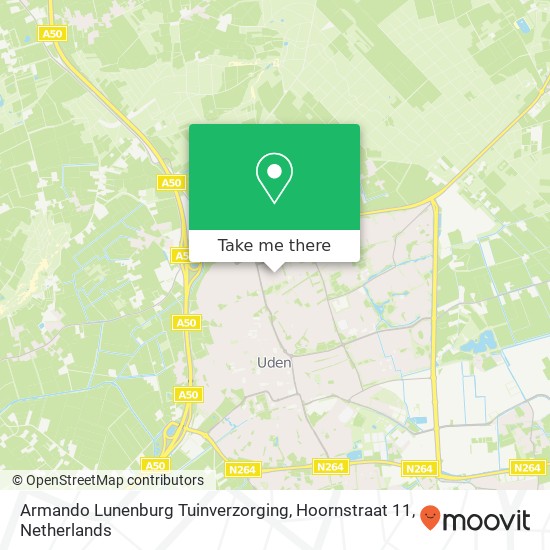 Armando Lunenburg Tuinverzorging, Hoornstraat 11 map