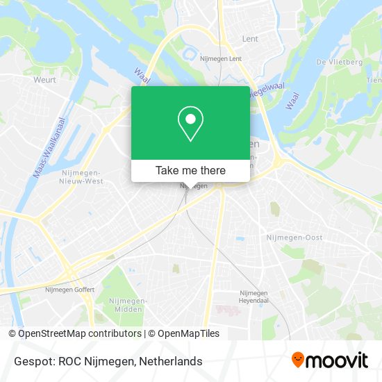 Gespot: ROC Nijmegen Karte