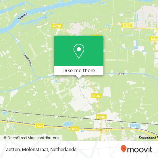 Zetten, Molenstraat map