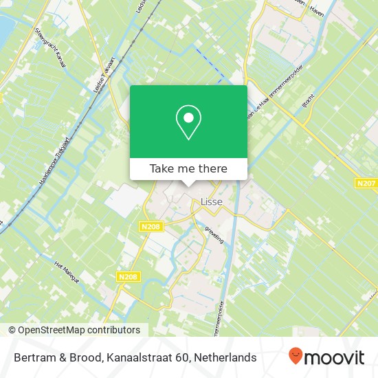 Bertram & Brood, Kanaalstraat 60 map