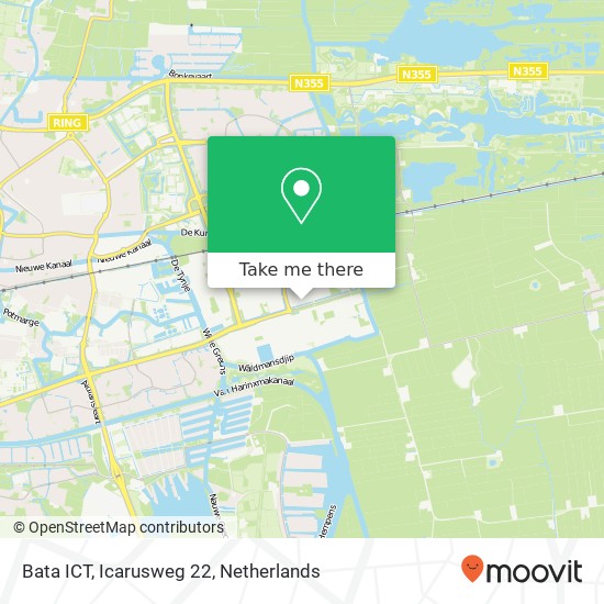 Bata ICT, Icarusweg 22 map