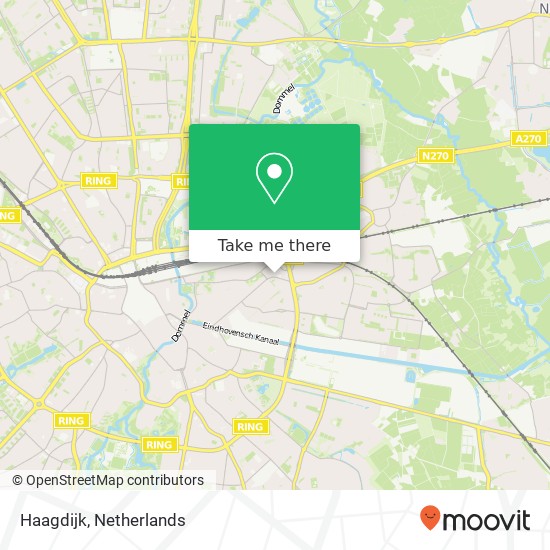 Haagdijk map