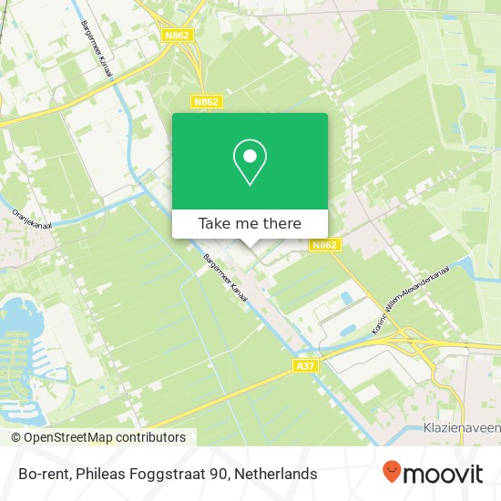 Bo-rent, Phileas Foggstraat 90 map