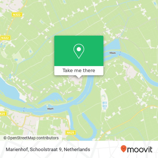 Marienhof, Schoolstraat 9 map