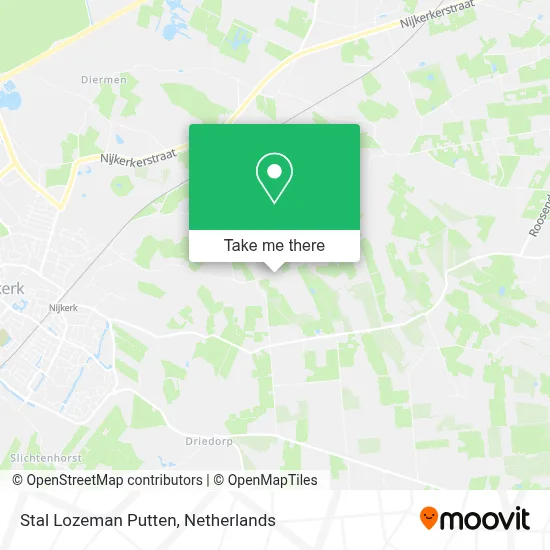 Stal Lozeman Putten map