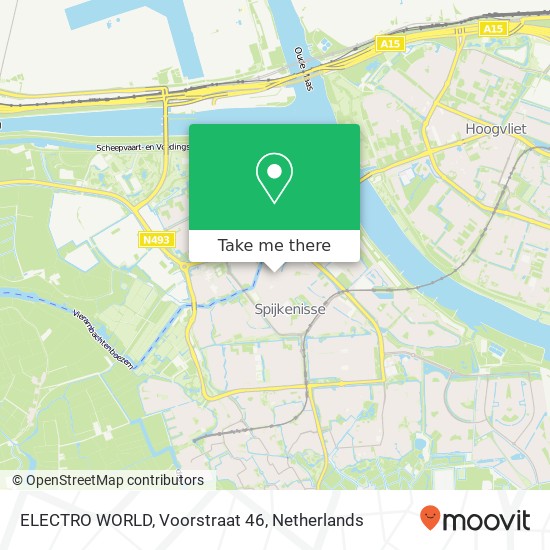 ELECTRO WORLD, Voorstraat 46 Karte