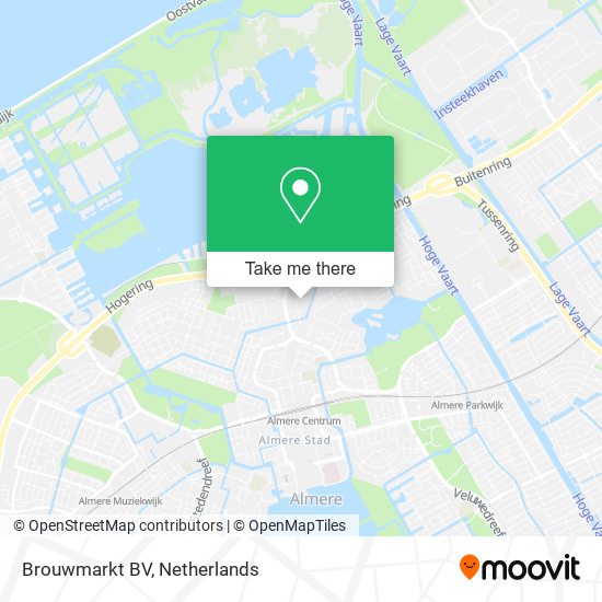 Brouwmarkt BV map