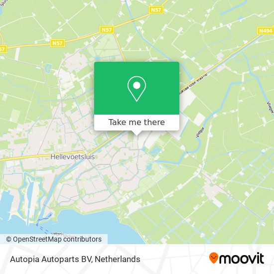 Autopia Autoparts BV map