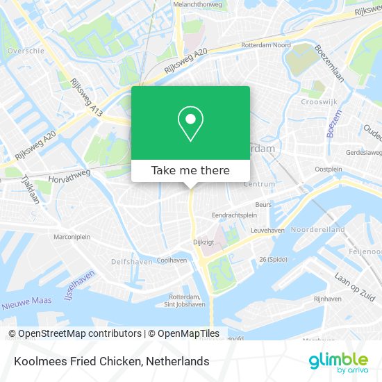 Koolmees Fried Chicken Karte