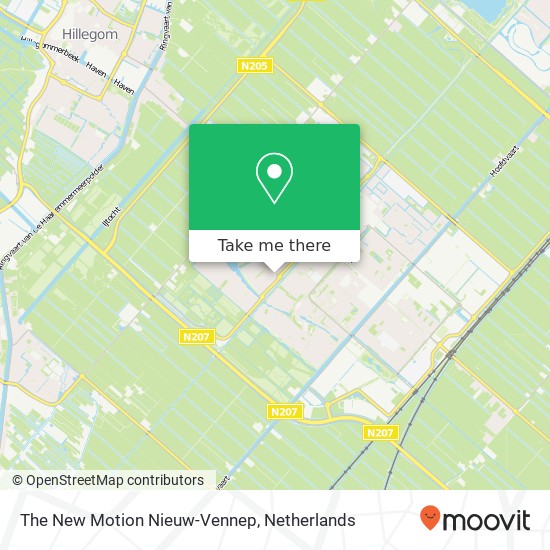 The New Motion Nieuw-Vennep map