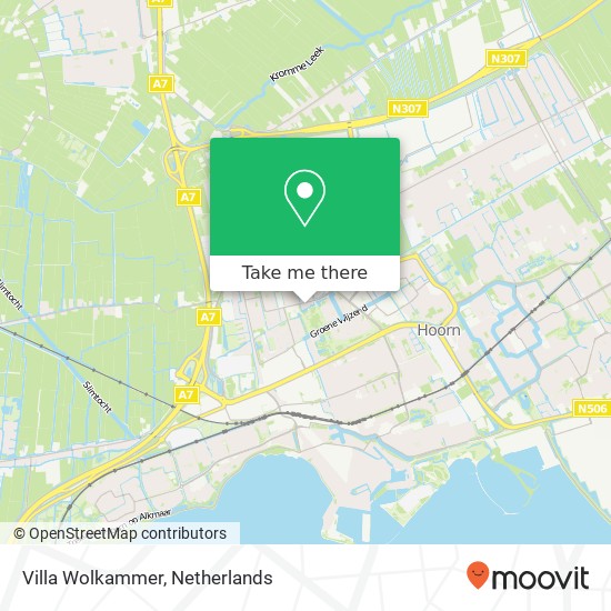 Villa Wolkammer map