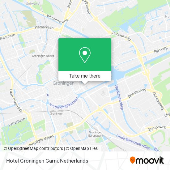 Hotel Groningen Garni Karte