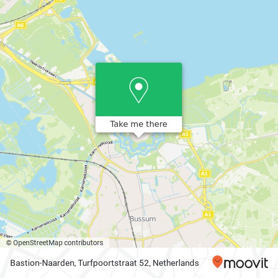 Bastion-Naarden, Turfpoortstraat 52 map