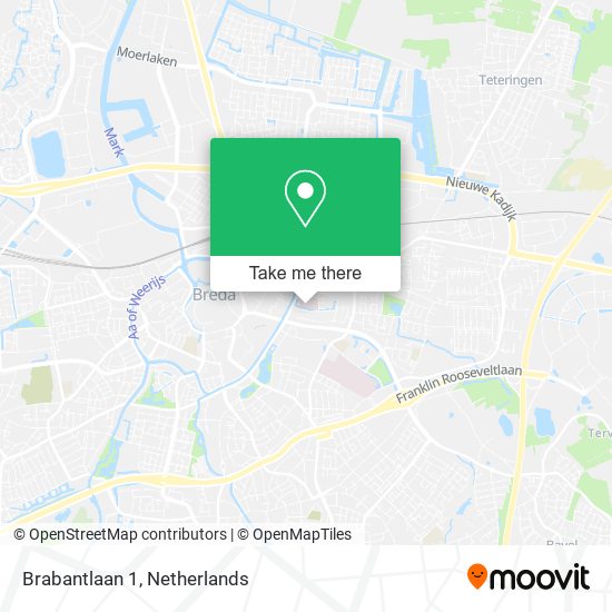 Brabantlaan 1 map