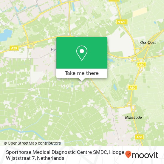 Sporthorse Medical Diagnostic Centre SMDC, Hooge Wijststraat 7 Karte