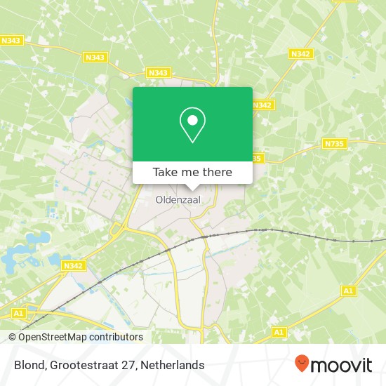 Blond, Grootestraat 27 map