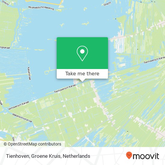 Tienhoven, Groene Kruis map