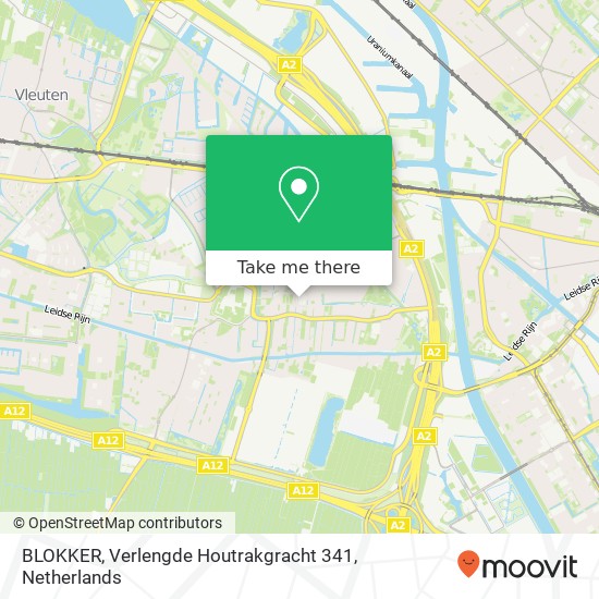 BLOKKER, Verlengde Houtrakgracht 341 map