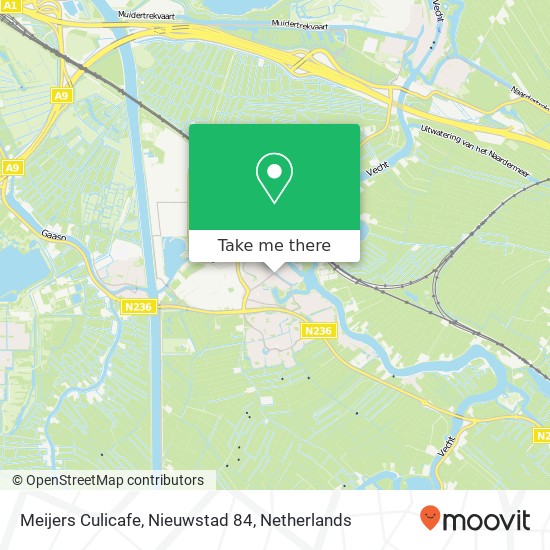 Meijers Culicafe, Nieuwstad 84 map