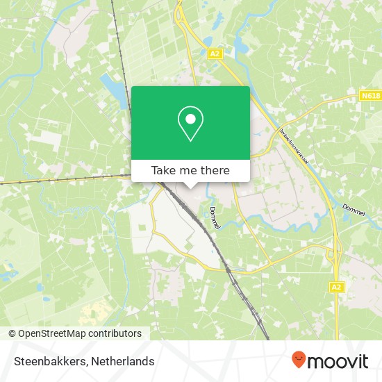 Steenbakkers map