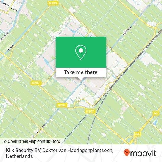 Klik Security BV, Dokter van Haeringenplantsoen map