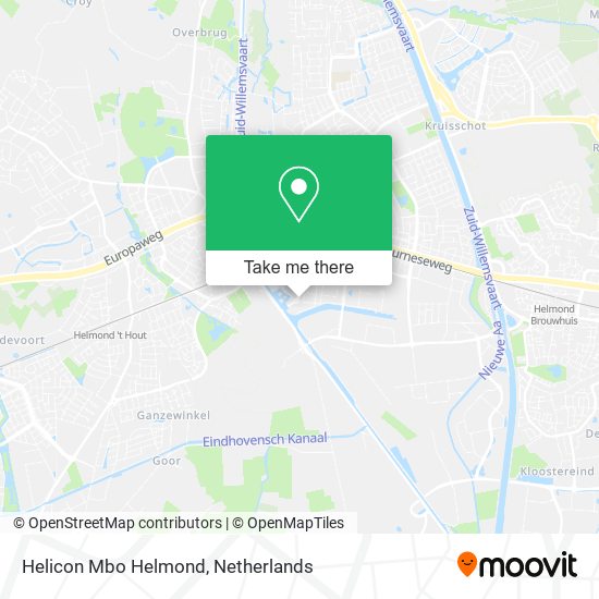 Helicon Mbo Helmond map