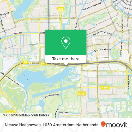 Nieuwe Haagseweg, 1059 Amsterdam map