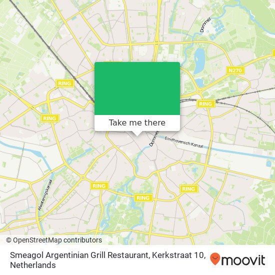 Smeagol Argentinian Grill Restaurant, Kerkstraat 10 map